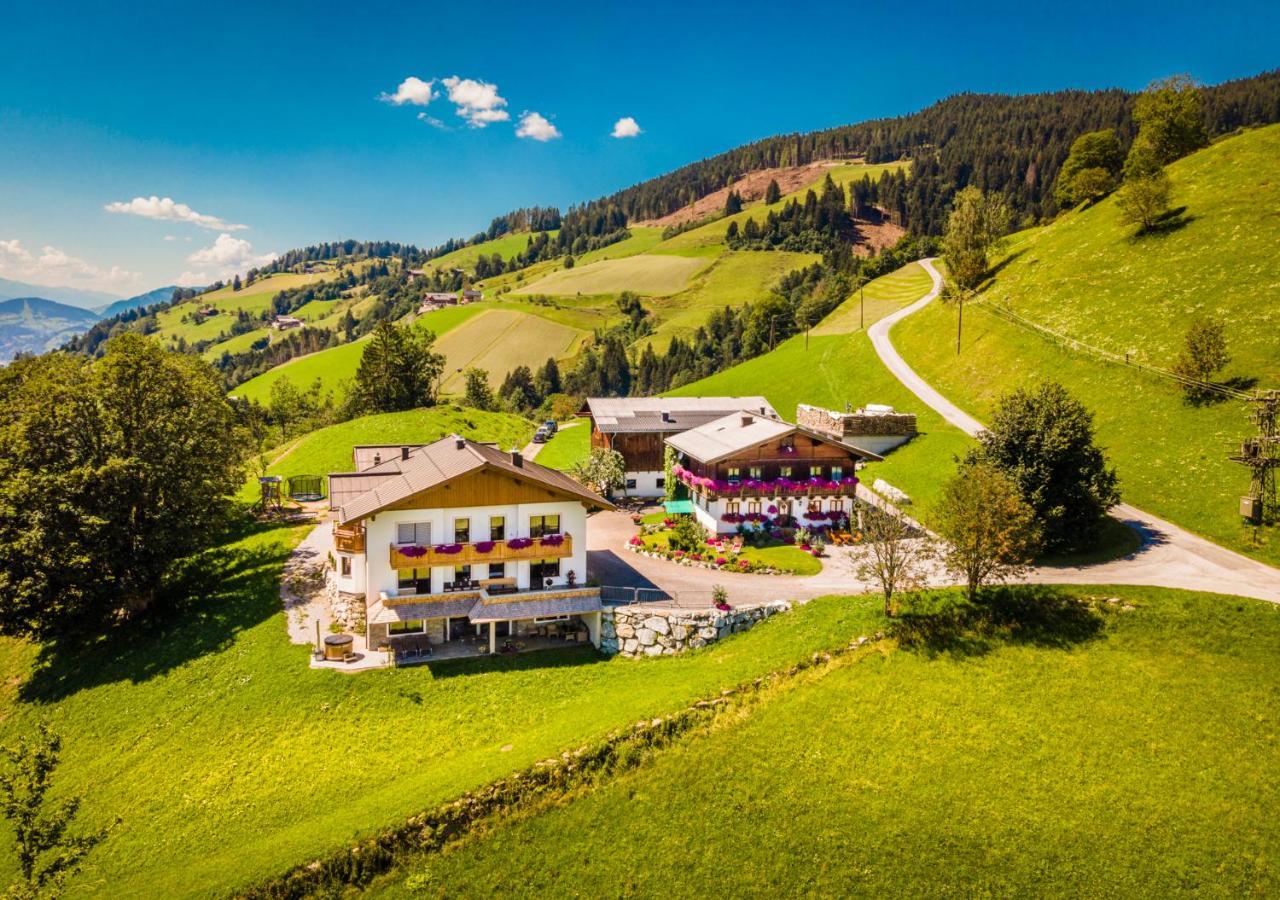 Lindbichlhof Urlaub Am Bio Bauernhof Apartment Sankt Johann im Pongau Exterior photo